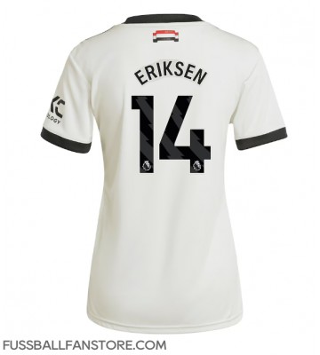 Manchester United Christian Eriksen #14 Replik 3rd trikot Damen 2024-25 Kurzarm